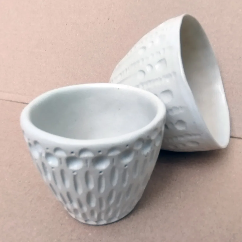Porcelaine texturée